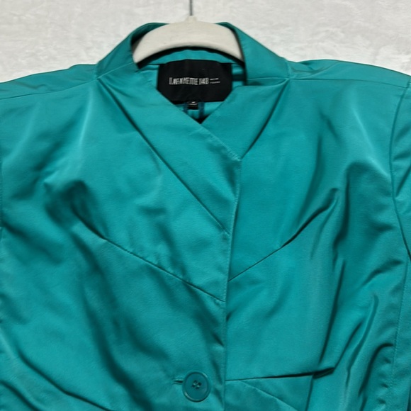 Lafayette 148 New York Women’s Teal Blazer Jacket Size 6 - Picture 3 of 7